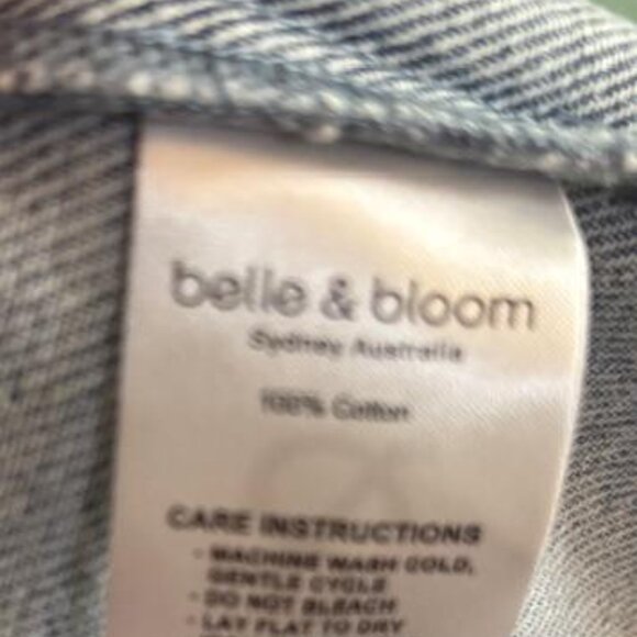 Belle & Bloom Denim Trench Coat - Picture 5 of 8